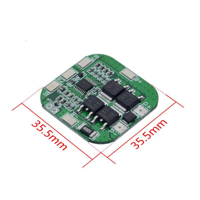 Mạch 4S 20A 14.4V 16.8V - Mạch Sạc và Bảo Vệ khối pin Lithium ion 4S 18650 26650