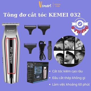Tông đơ cắt tóc, chấn viền Kemei KM - 032 thế hệ mới - Chất lượng cao, chuyên nghiệp