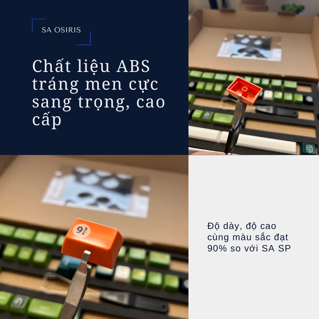 Bộ keycap SA Harry Potter Snake | Nút bàn phím cơ | Profile SA - Kicap