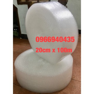 [20cm x 100m] màng xốp hơi, xốp bong bóng khí, xốp chống sôc