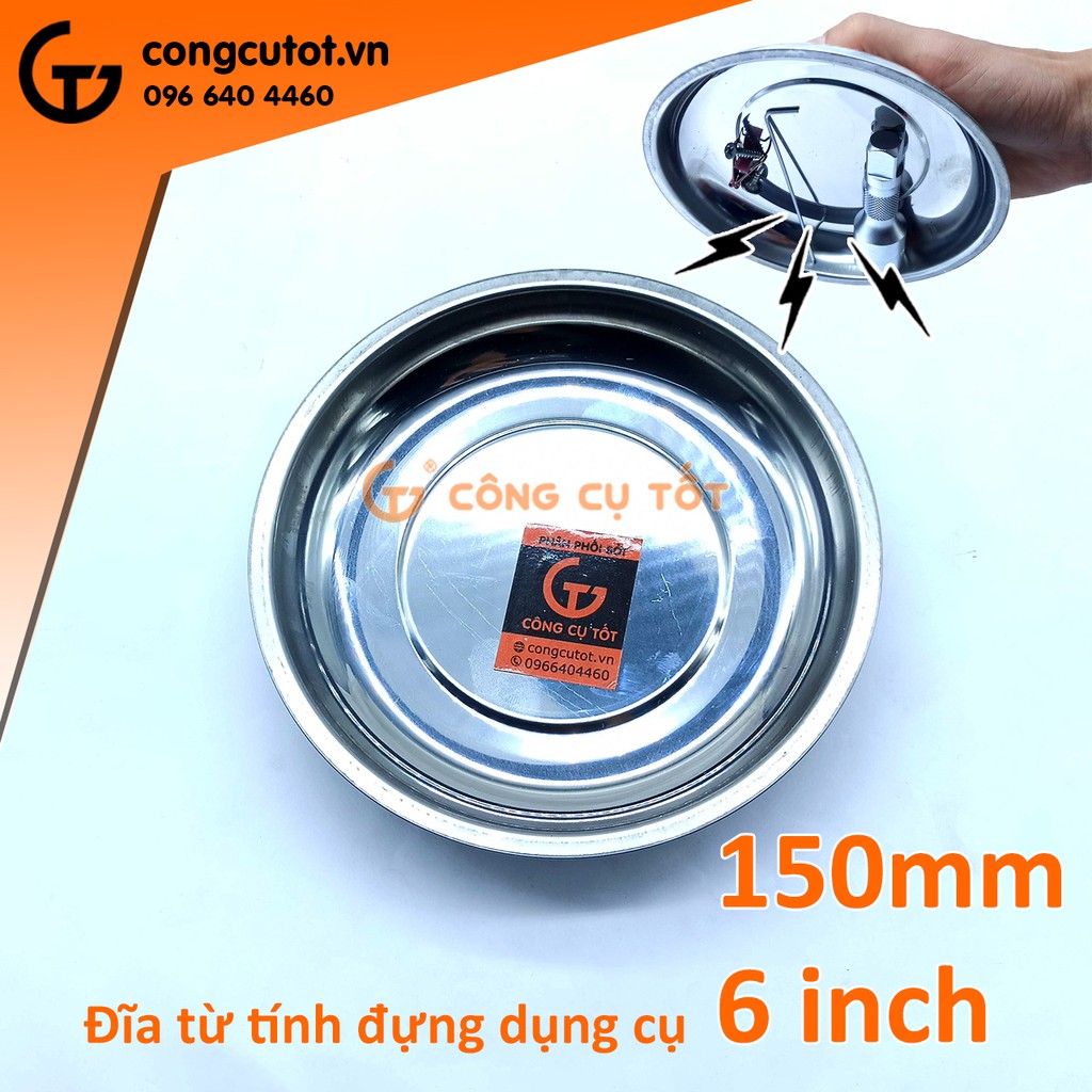 Đĩa dụng cụ từ tính 6 inch 150mm