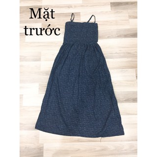 Đầm maxi vintage (ảnh thật, video cận cảnh)