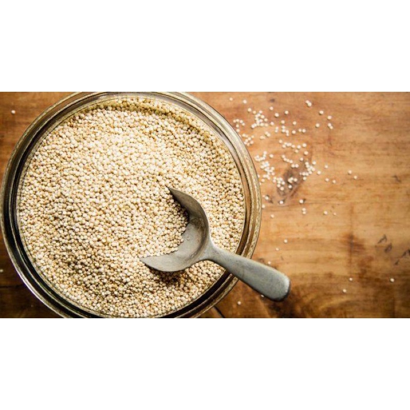 KHUYẾN MÃI - FREESHIP - 500G Hạt diêm mạch Quinoa trắng hữu cơ giàu đạm giàu chất xơ hỗ trợ giảm cân | BigBuy360 - bigbuy360.vn