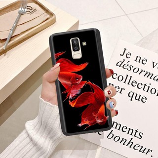 Ốp lưng Samsung J7 Prime Viền dẻo TPU hình Cá Betta Rồng