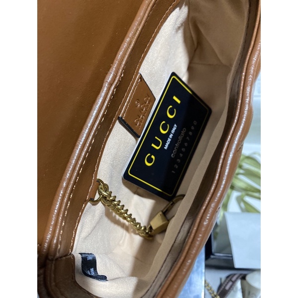 Túi xách nữ CHẤT DA THẬT size 17 và 22 Marmont small MINI matelassé shoulder bag hàng fullbox có hộp