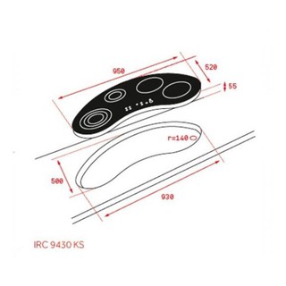 Bếp điện từ TEKA IRC 9430 KS