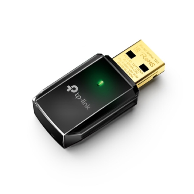 Usb thu sóng wifi 2 băng tần TP-LINK archer t2u ac600