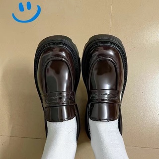 (ORDER) Giày Loafer nữ da cao 6cm (Ảnh thật)