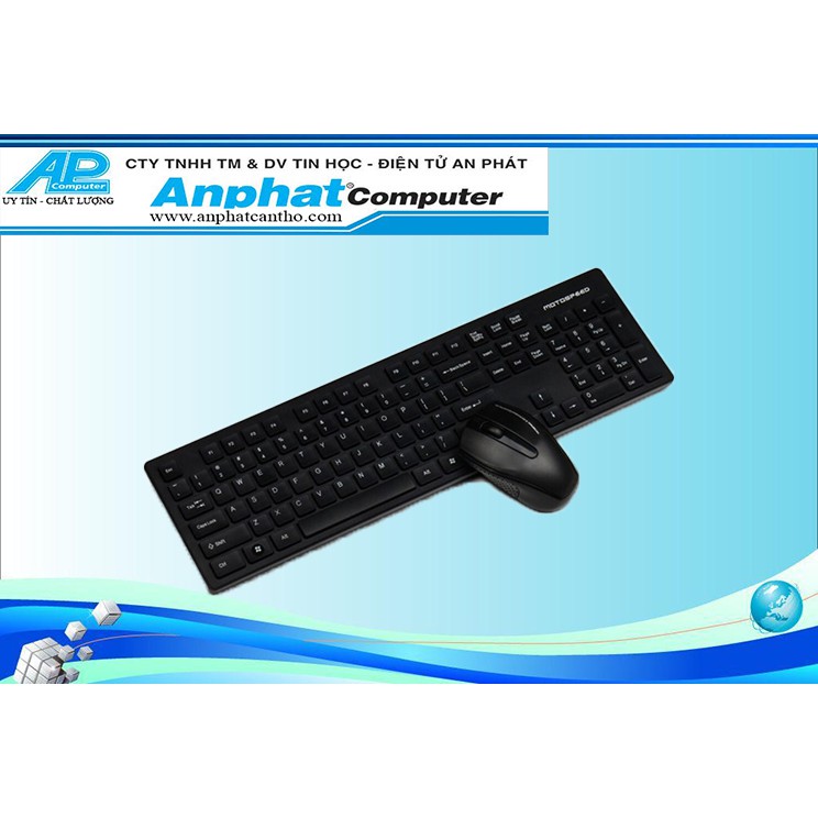 Combo phím chuột không dây Motospeed G4000 - Hàng chính hãng - Bảo hành 12 tháng
