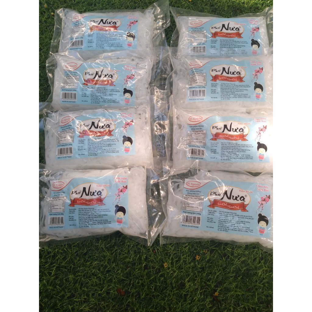 Bún ,mì ,miến ,phở ,cơm Nưa Keto/das