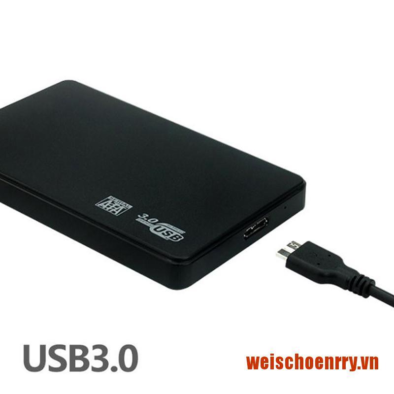 Hoenrry 2.5 inch HDD SSD Case USB3.0 to SATA Hard Disk Box 5Gbps SD Disk Case