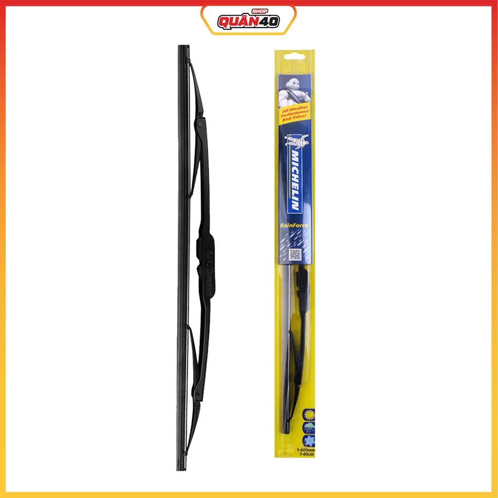 Gạt Mưa Ôtô Có Xương Michelin Rain Force 1113xx - Hàng Chính Hãng