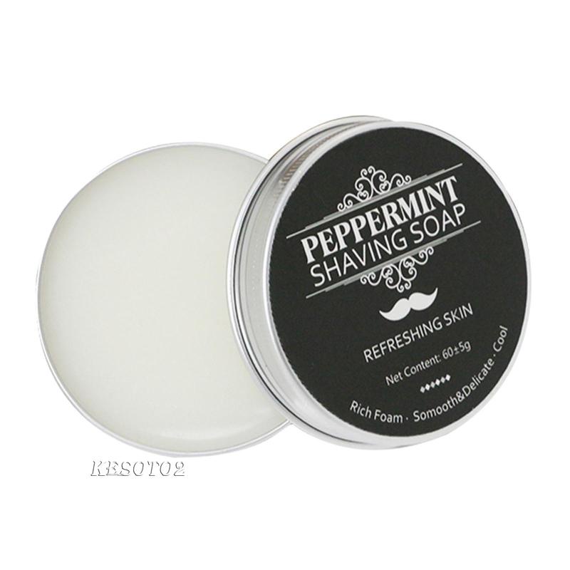 [Hàng mới về] Xà phòng cạo râu 60g không gây kích ứng dành cho nam