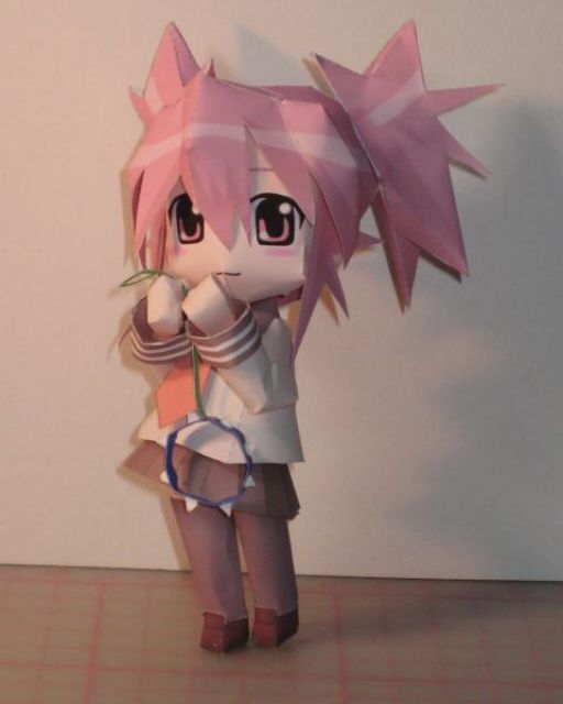 Combo Mô hình giấy anime girl Sun-chan&Luna-chan