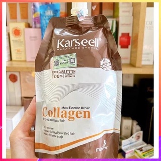 Kem ủ tóc collagen karseel 500ml phục hồi tóc tại nhà - mie shop