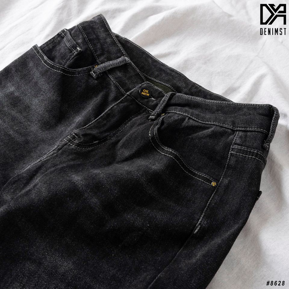 Quần jean xám xước DENIMST 8628 | BigBuy360 - bigbuy360.vn