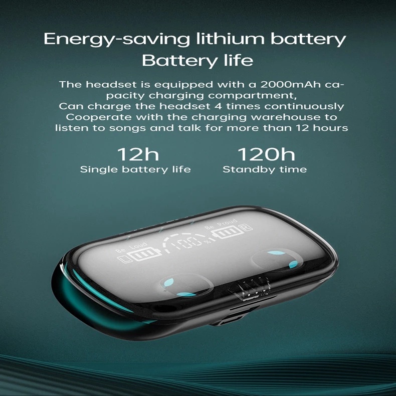 Tai nghe nhét tai TZUZL X8 không dây bluetooth 5.1 khử tiếng ồn âm thanh nổi dành cho mọi điện thoại thông minh
