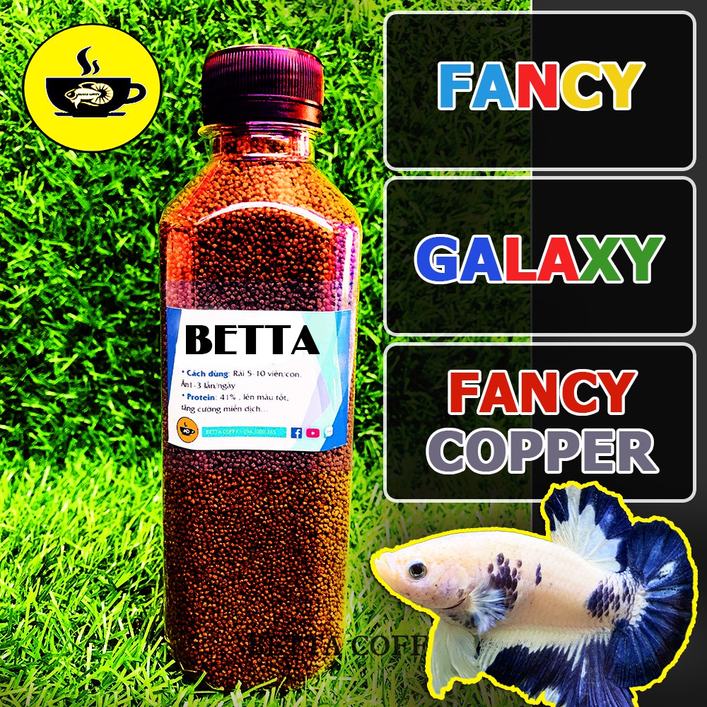 🥩 BETTA FANCY - FCCP - GLX - KOI - NEMO FOOD 🐠 CÁM BETTA COFFY