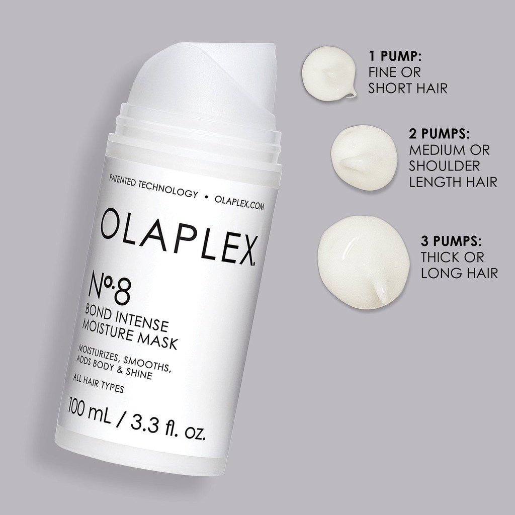 Mặt nạ dưỡng ẩm tăng cường liên kết tóc OLAPLEX NO8 100ml chính hãng