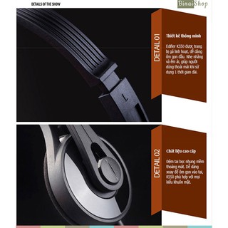 Tai Nghe Chụp Tai EDIFIER K550