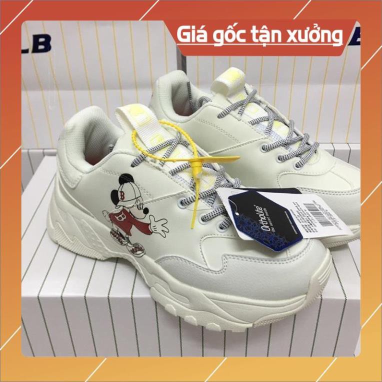 [FreeShip –Sale hàng cao cấp] Giày thể thao nam nữ Sneaker MLB Xịn sò Full phụ kiện, Giầy MlB chạy bộ, đi chơi, tập GYM