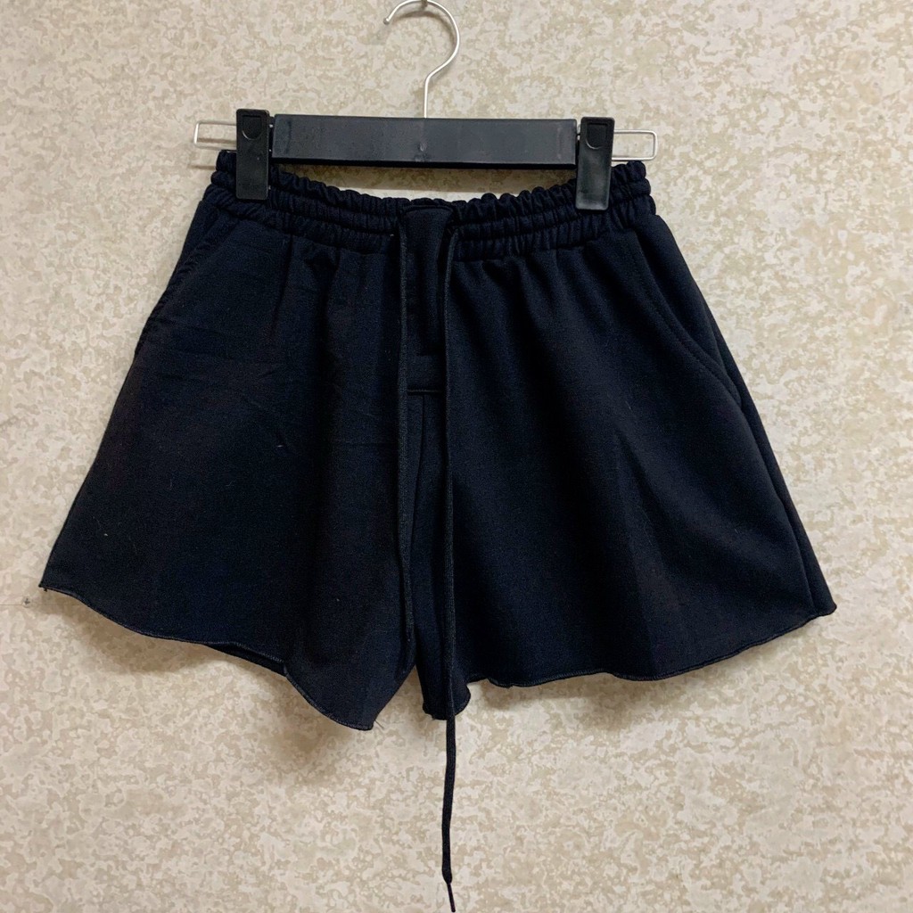 Quần Short Nữ, Freesize Đến 70kg, Chất Thun Dày Dặn Có Dây Rút, Quần Đùi Phối Màu