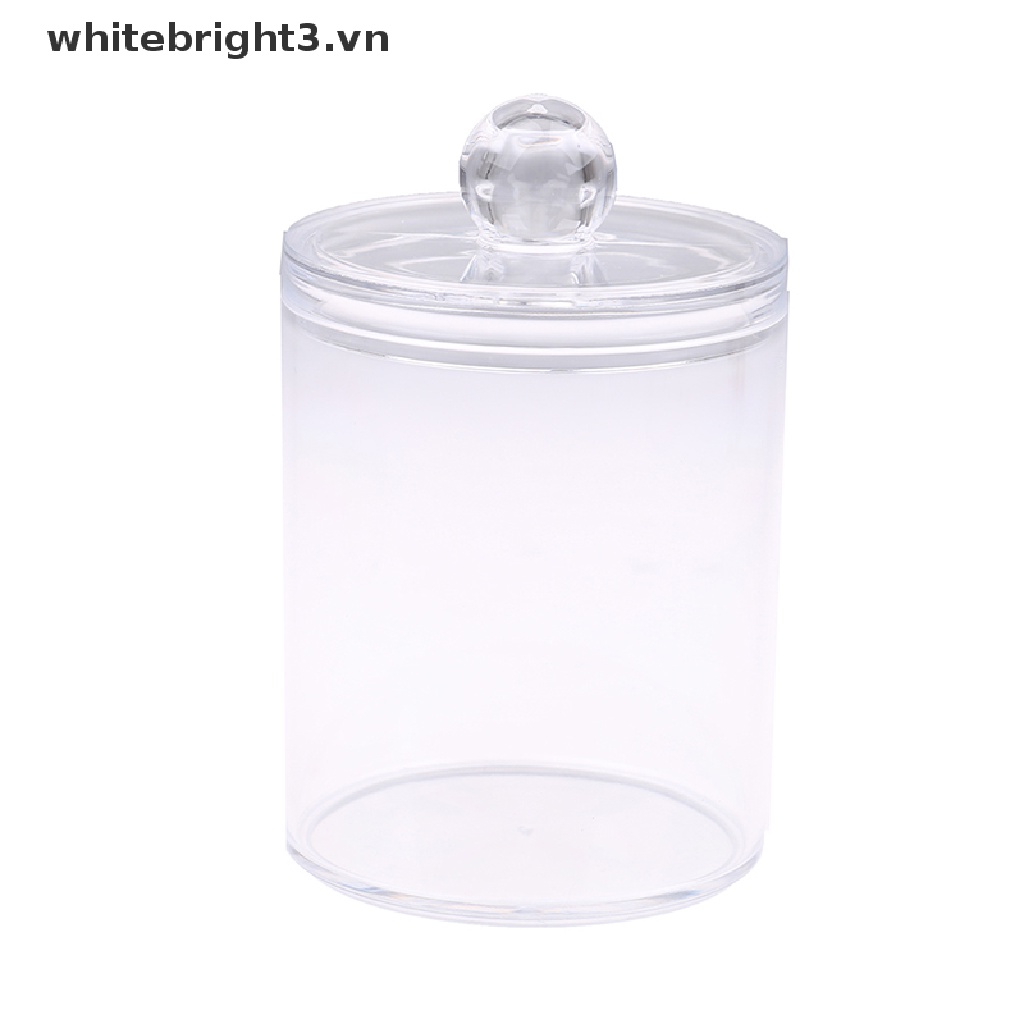 Set 3 Bông Tẩy Trang Bằng acrylic Trong Suốt Tiện Dụng