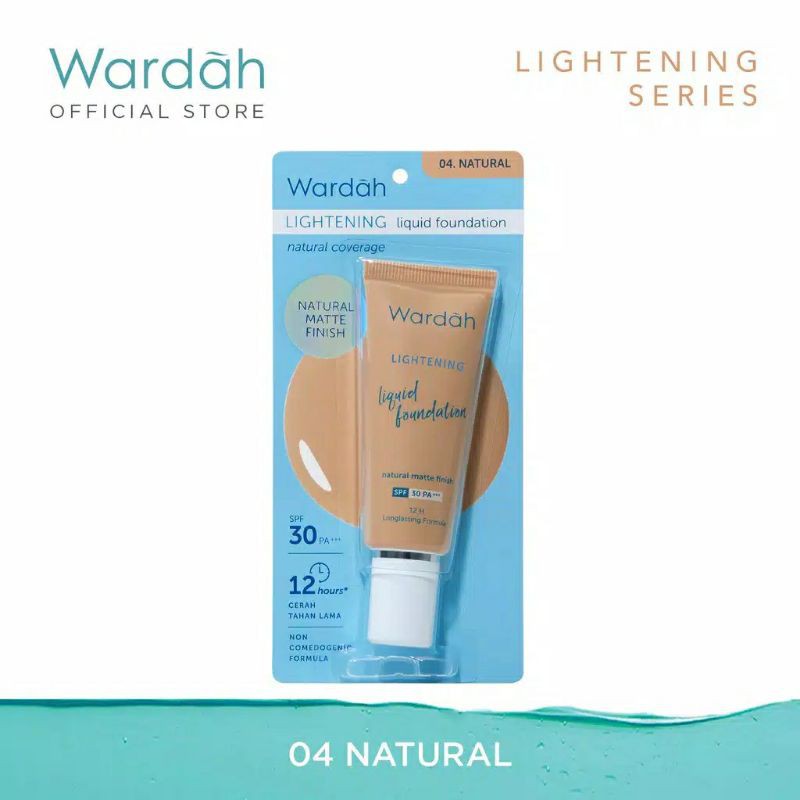(hàng Mới Về) Kem Nền Dạng Lỏng Làm Sáng Da Wardah 25ml | BigBuy360 - bigbuy360.vn