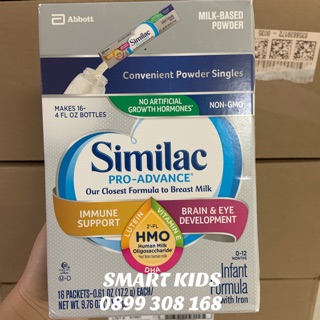 Sữa Similac Pro Advance hộp 16 thanh