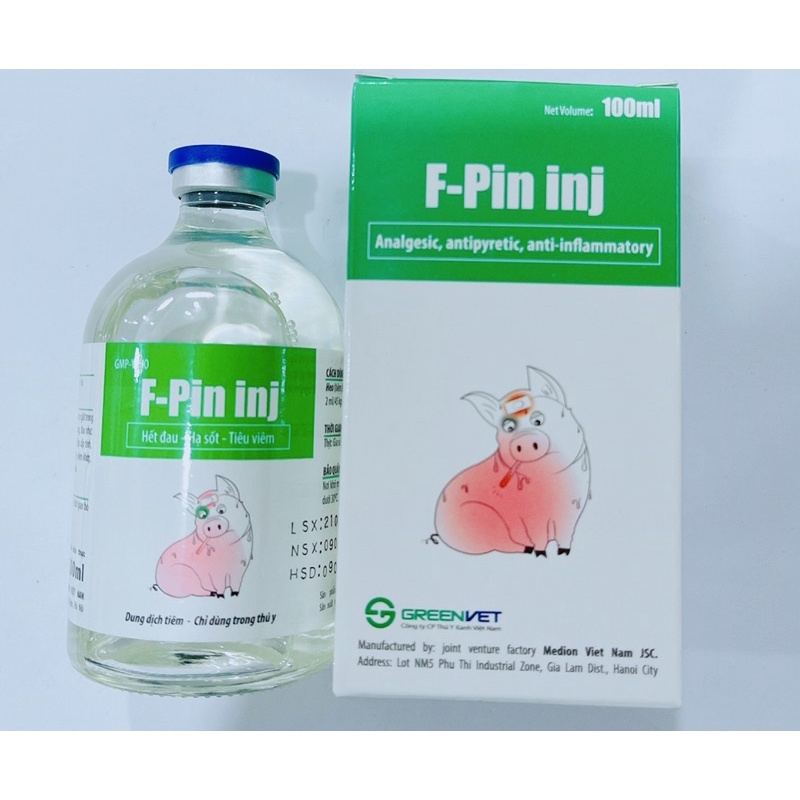 F-Pin inj 100ml- hết đau