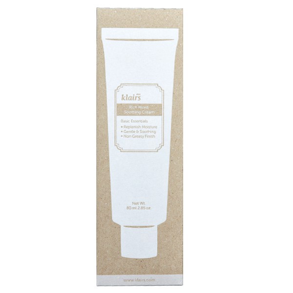 Kem Dưỡng Ẩm Sâu Klairs Rich Moist Soothing Cream 60ml