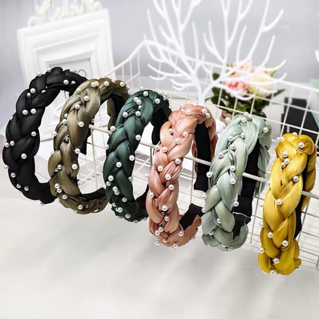 Cài tóc con rết đính hạt. (Mấn con rết)