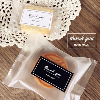 STICKER THANK YOU BLACK-WHITE BẢNG 9 MIẾNG