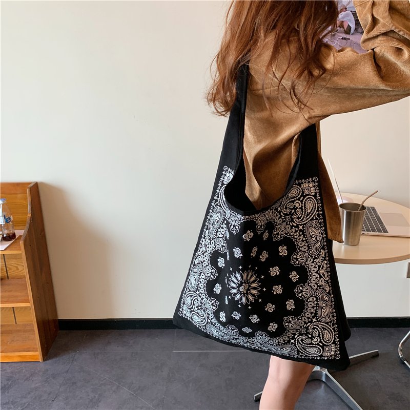 Túi Xách Nữ Vải Bạt Thời Trang Hàn