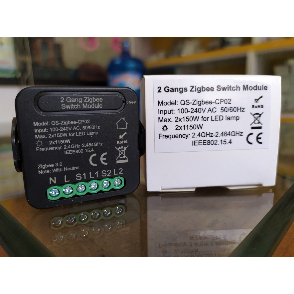 Module công tắc thông minh Wifi / Zigbee 3.0, nền tảng Tuya / Smart Life / Home Assistant