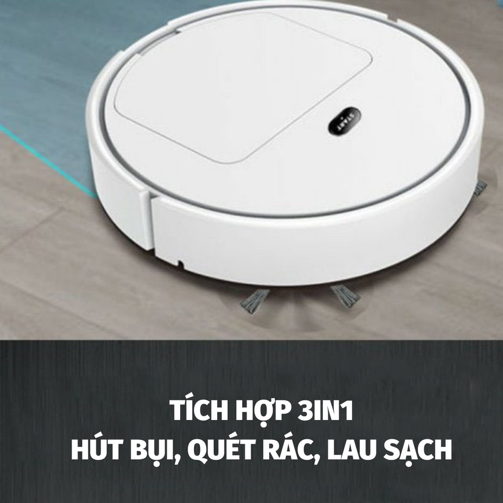 Máy Hút Bụi Mini - Robot Hút Bụi Làm Sạch Rác Thông Minh NOBITA OFFICIAL