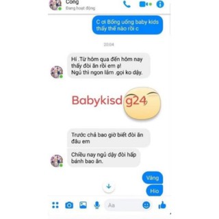 Ăn ngon ngủ ngon yến sào baby kids