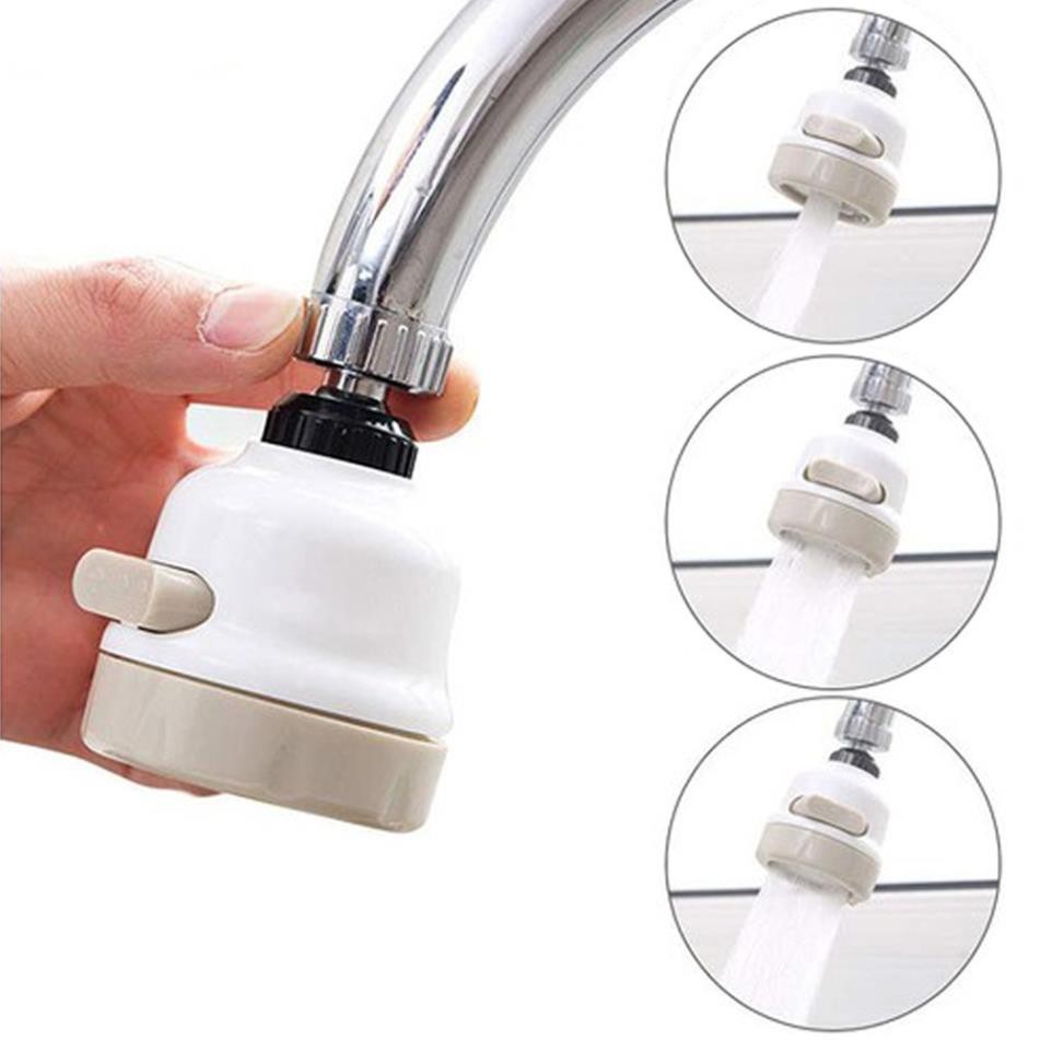 [Siêu Giảm Gía] Đầu vòi rửa chén bát tăng áp, điều hướng xoay 360 độ, 3 chế độ, tiết kiệm nước, phù hợp với nhiều loại