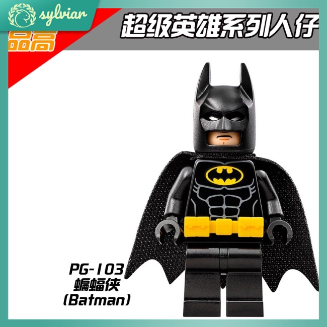 Mô Hình Lego Nhân Vật Siêu Anh Hùng Người Dơi Độc Đáo