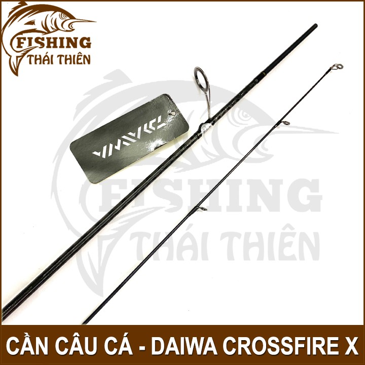 Cần câu cá Daiwa Crossfire X 702MHS - 2m13 cần lure máy đứng
