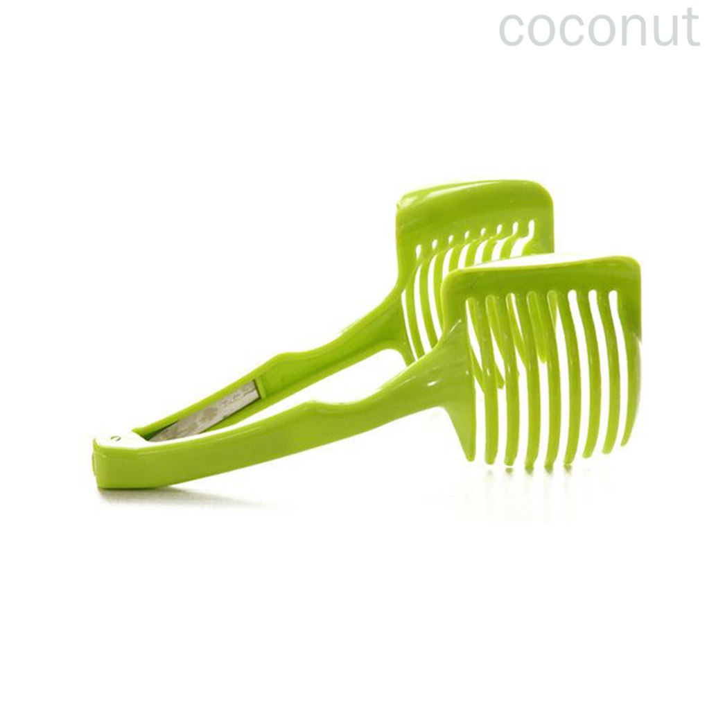 Dụng cụ kẹp giữ rau củ quả để cắt lát cầm tay đa năng tiện dụng