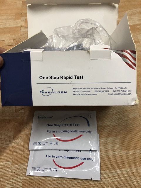 Test Xét nghiệm HIV One Step Rapid Test