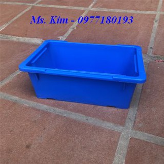 Khay nhựa A4 (Thùng Nhựa A4) - KT: 235x150x80mm