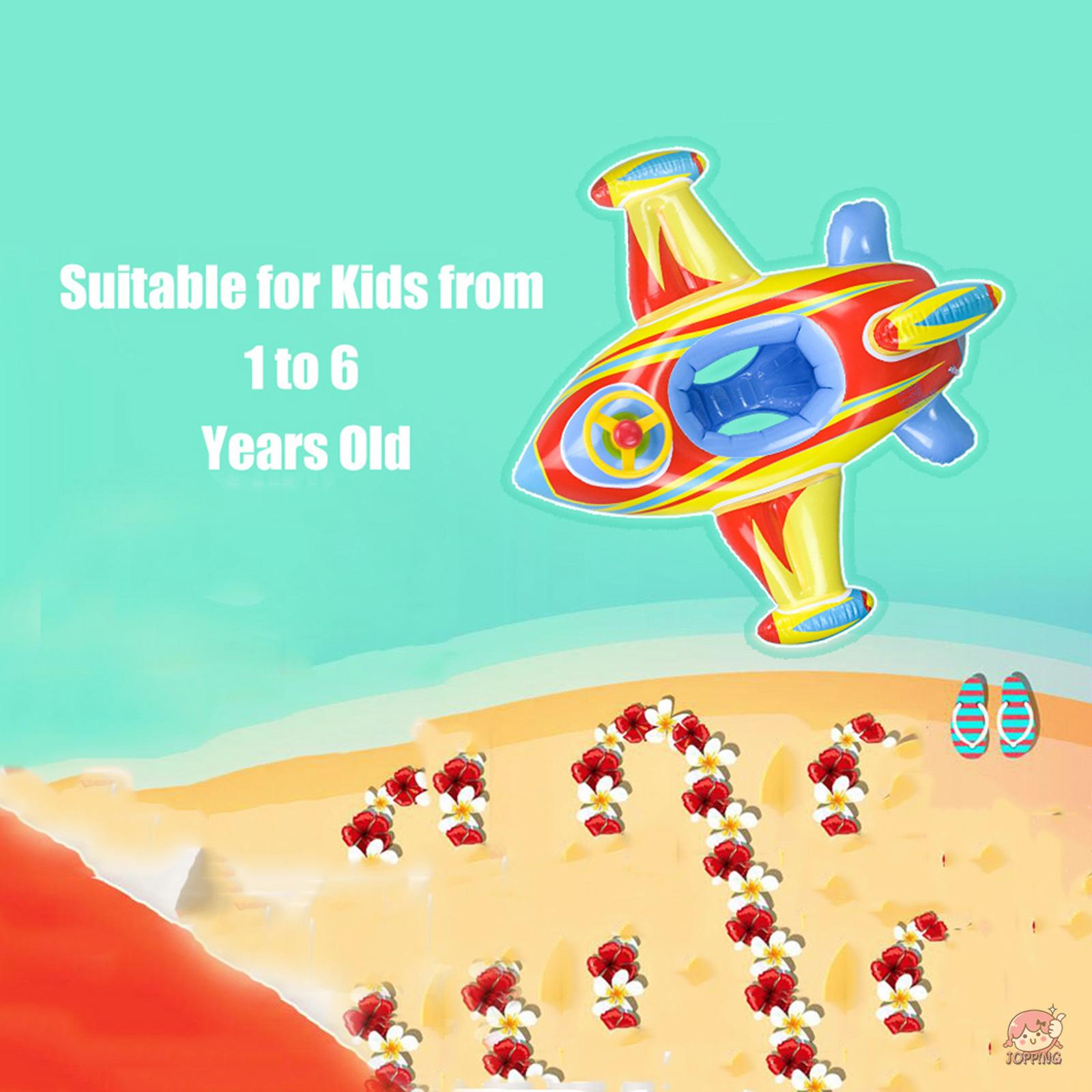 Phao Bơi Hình Máy Bay Jop7 Có Vô Lăng Cho Bé | BigBuy360 - bigbuy360.vn