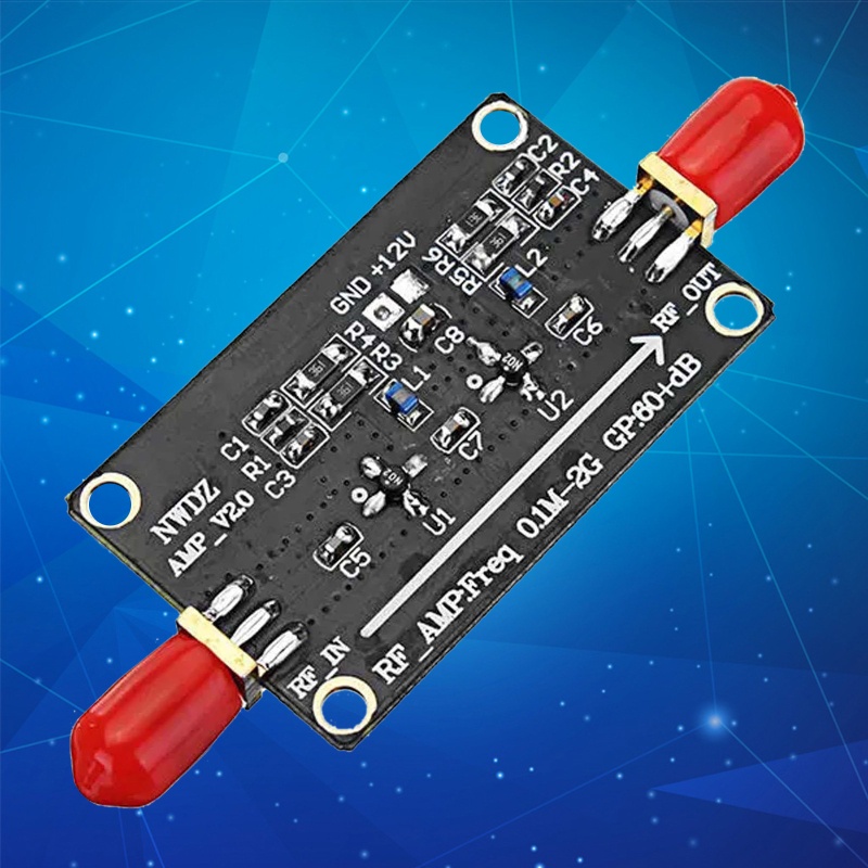 Bảng MạCh TiếNg ỒN zzz LNA 0.1M-2G 60DB RF KèM Phụ KiệN