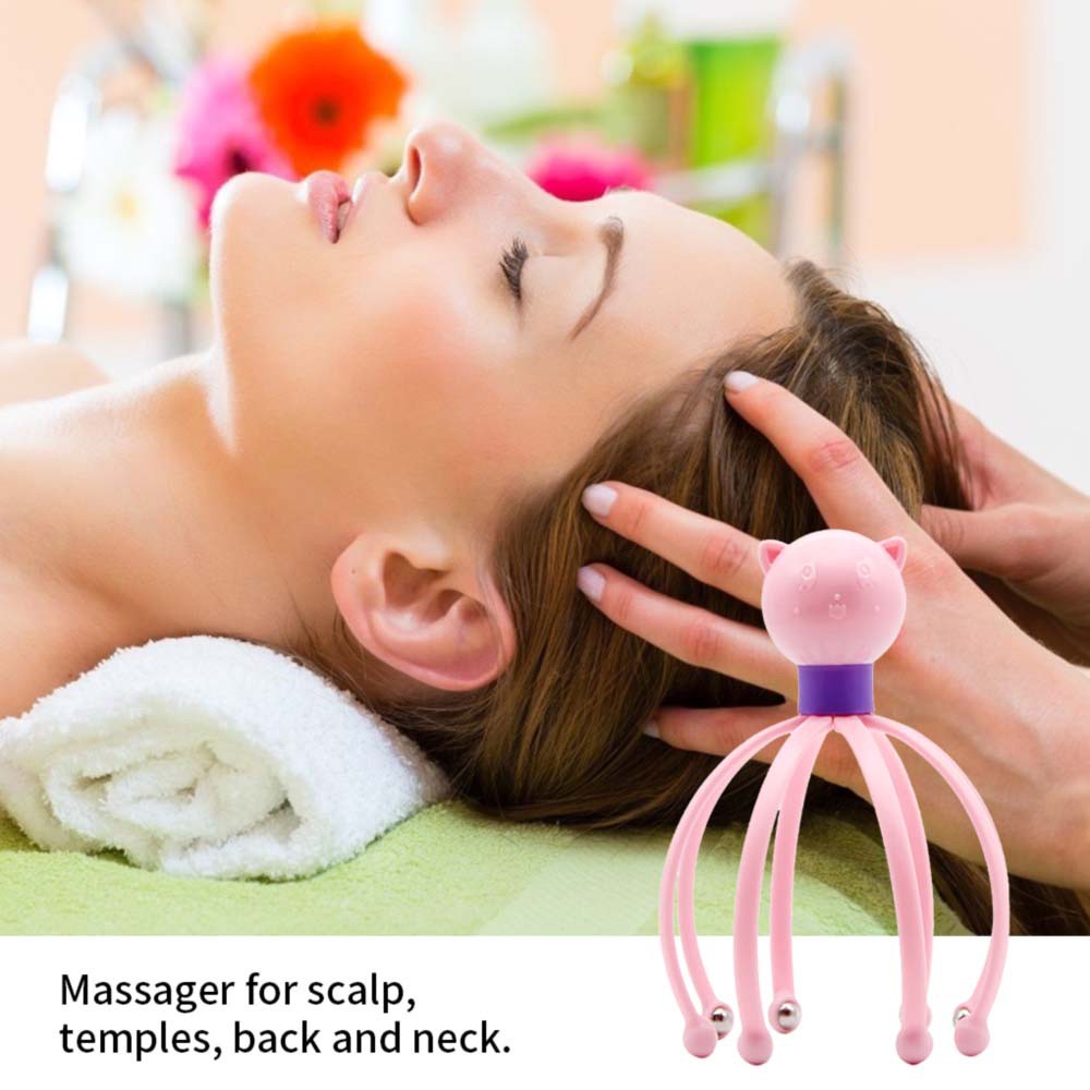 [Hàng mới về] Dụng cụ mát xa da đầu thư giãn chăm sóc sức khỏe nhiều màu sắc
