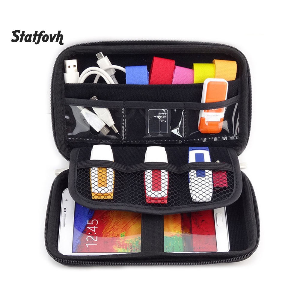 Túi Đựng Dây Cáp / Tai Nghe / Ổ Cứng Di Động Tiện Dụng | BigBuy360 - bigbuy360.vn