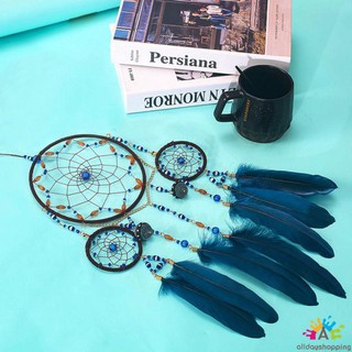 Dreamcatcher đính lông vũ handmade