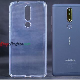 Bộ 2 ốp dẻo nokia 3.1 plus silicon trong suốt hàng cao cấp