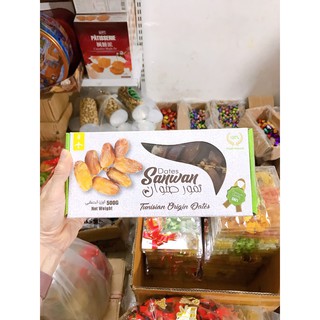 Hàng Chà Là Sấy Dẻo Nguyên Cành Sanwan Tunisia 500g